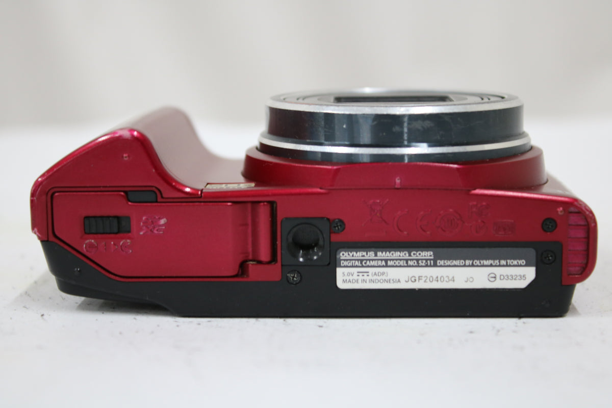 オリンパス Olympus SZ-11 20x レッド バッテリー付き コンパクトデジタルカメラ 7