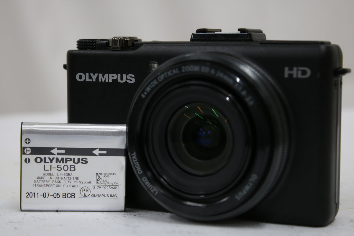 オリンパス Olympus XZ-1 4x ブラック バッテリー付き コンパクトデジタルカメラ 1