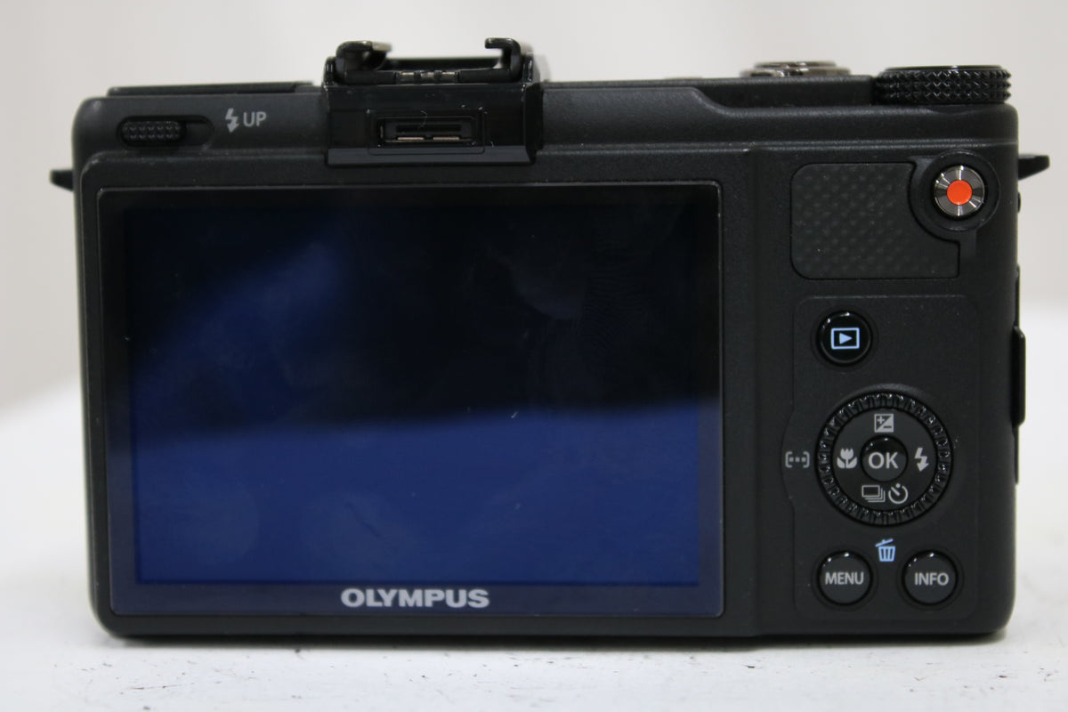 オリンパス Olympus XZ-1 4x ブラック バッテリー付き コンパクトデジタルカメラ 4