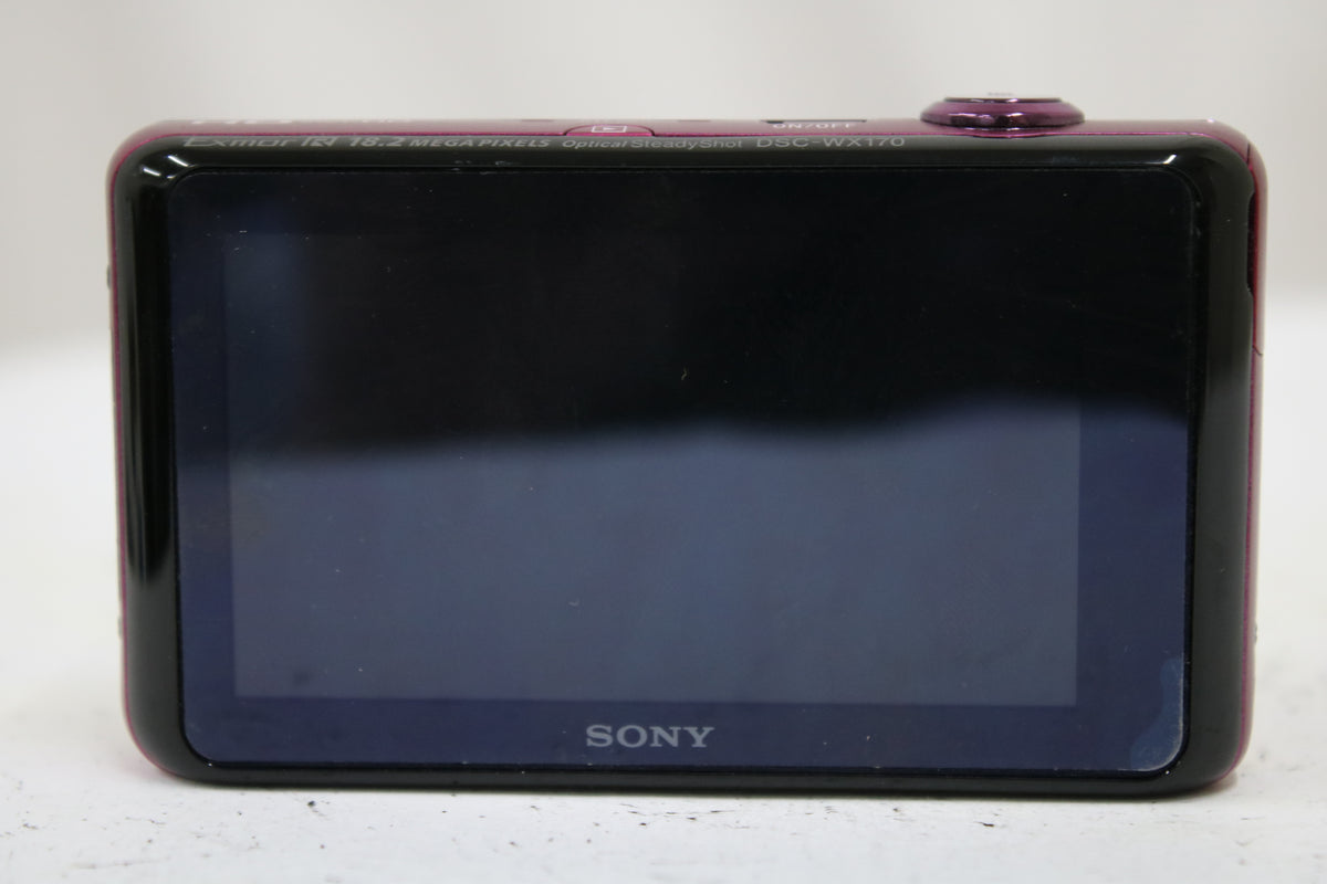 ソニー Sony Cyber-shot DSC-WX170 10x ピンク バッテリー付き コンパクトデジタルカメラ 4