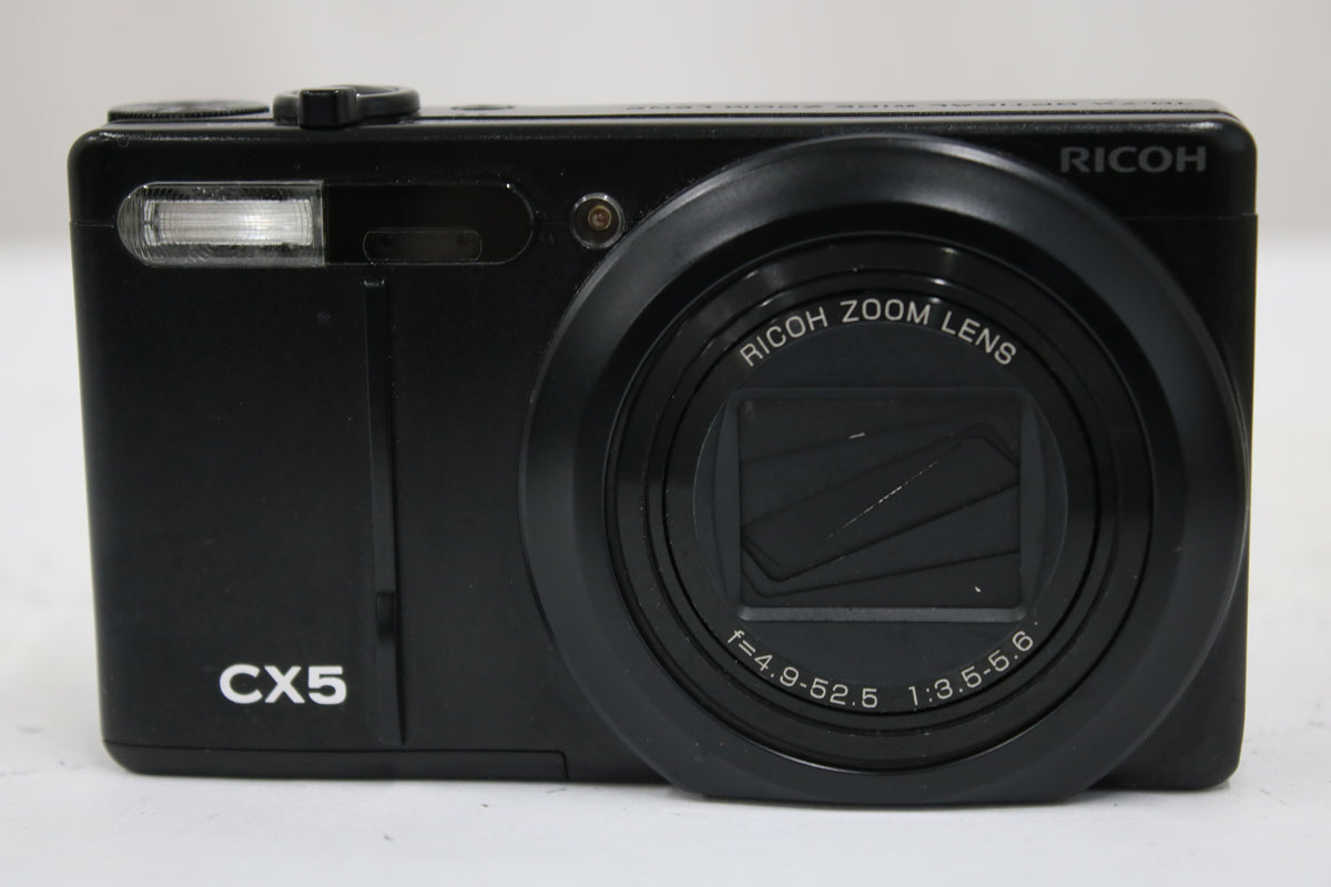 リコー Ricoh CX5 ブラック バッテリー付き コンパクトデジタルカメラ 2