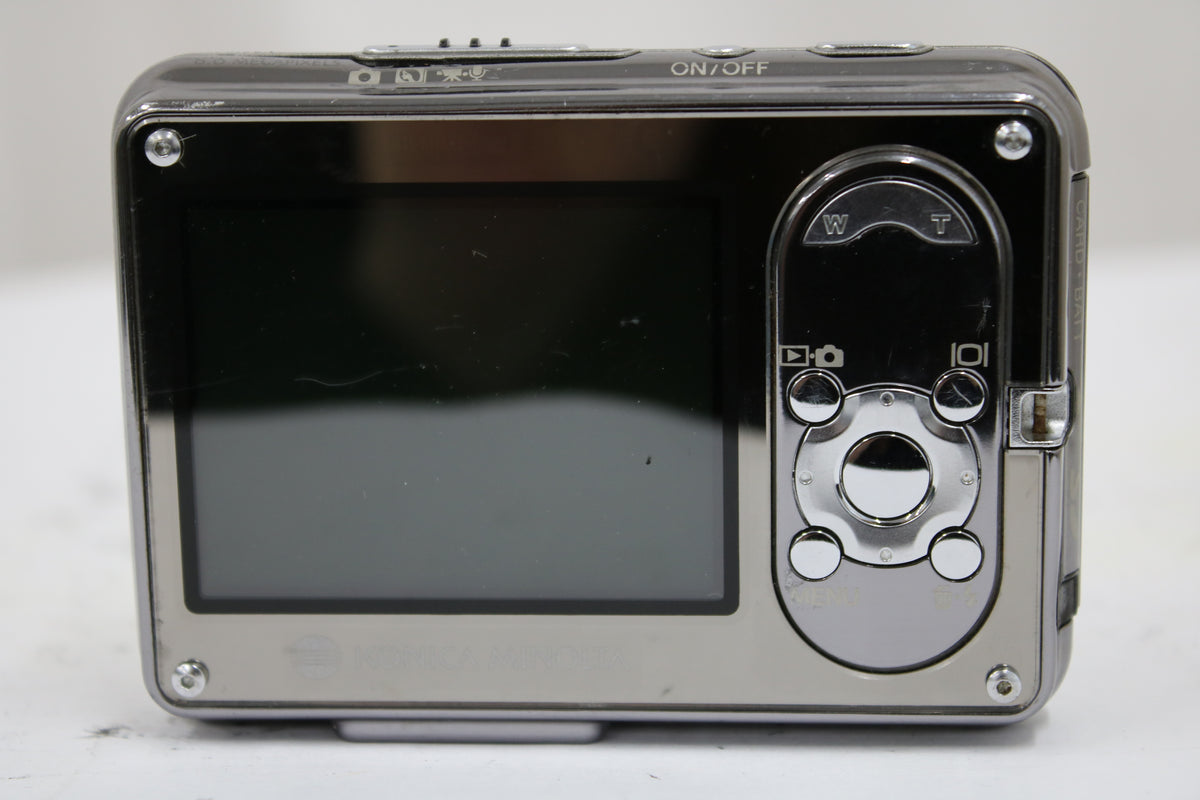 ミノルタ Minolta DiMAGE X1 ブラッククローム バッテリー付き コンパクトデジタルカメラ 4