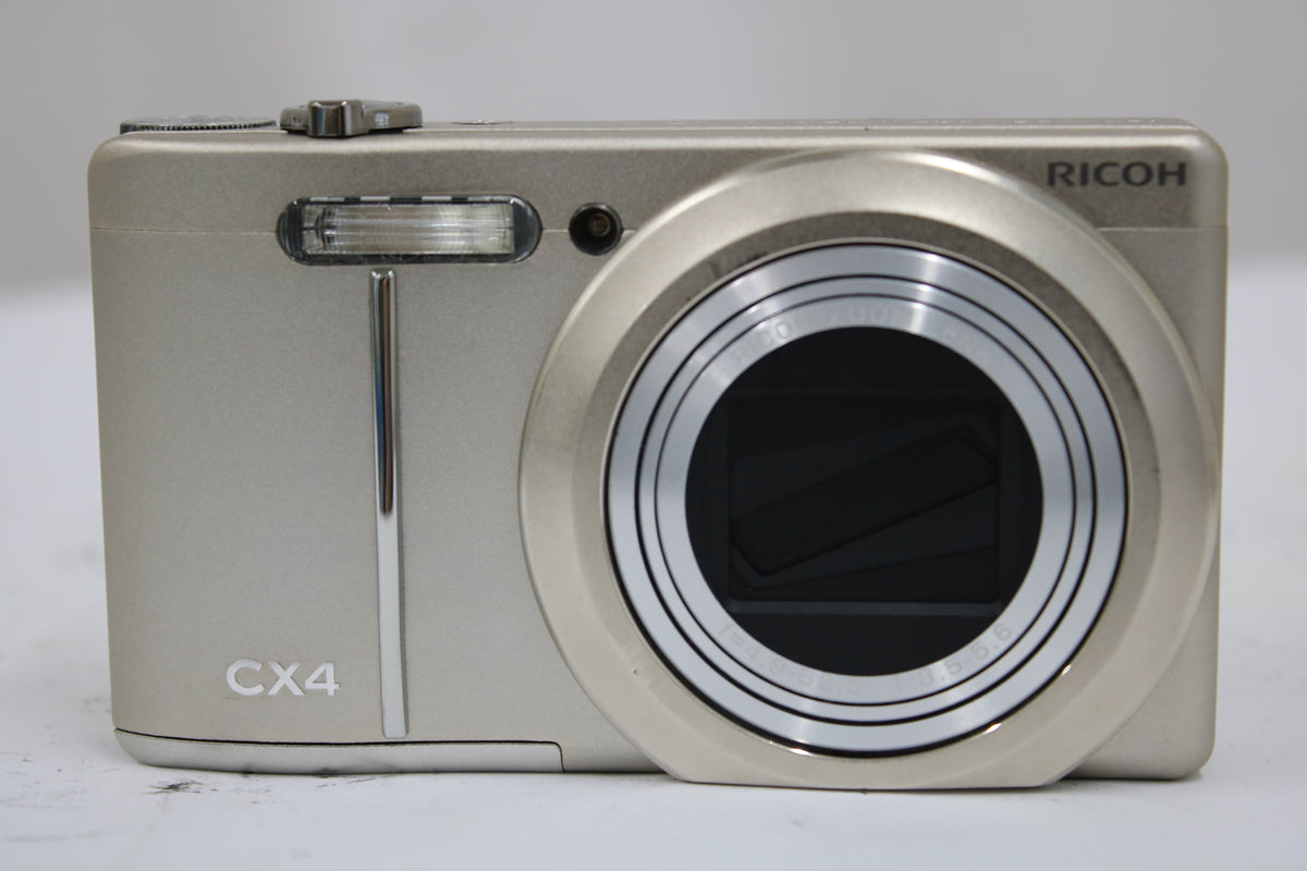 リコー Ricoh CX4 ゴールド バッテリー付き コンパクトデジタルカメラ 2