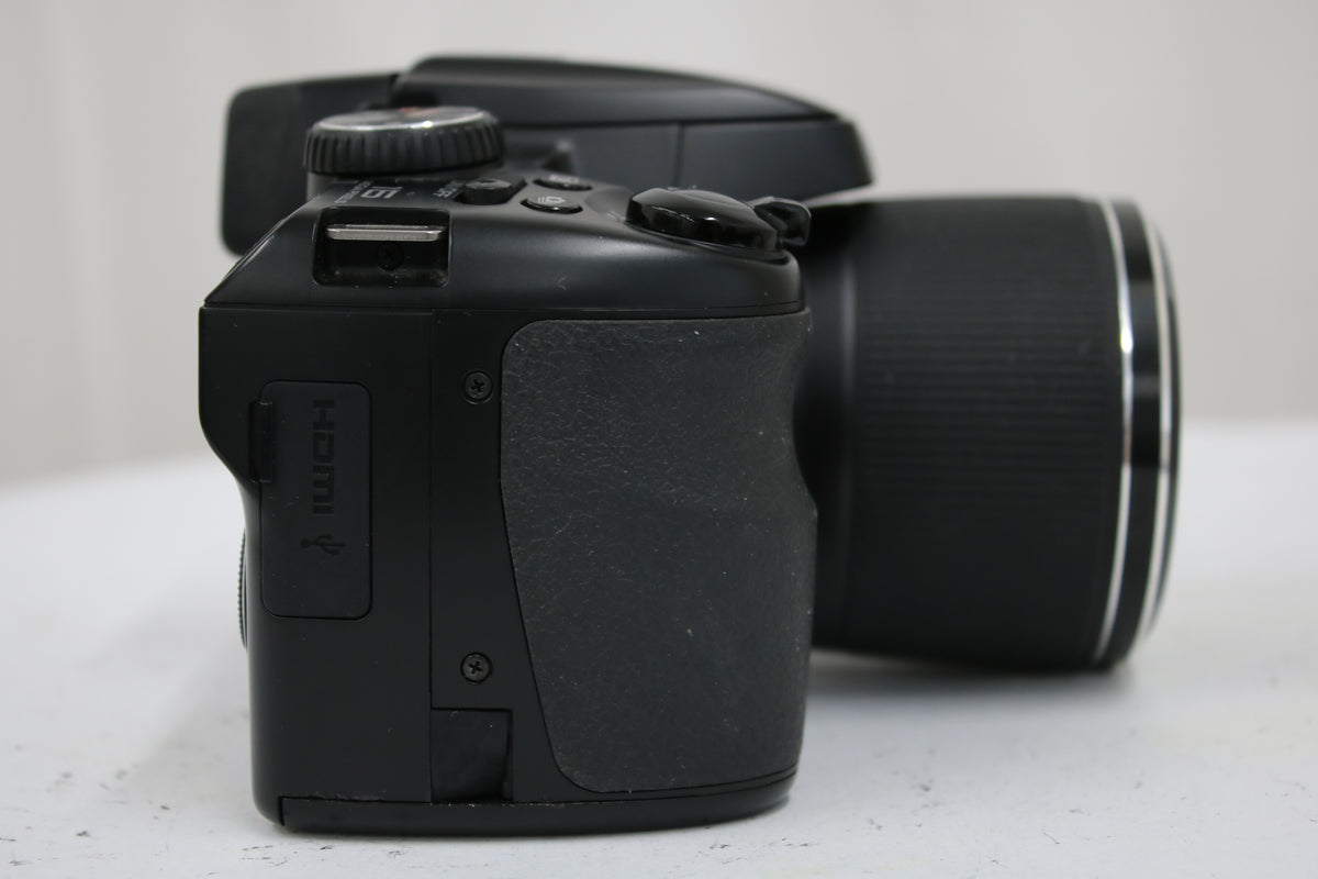 【便利な単三電池で使用可】フジフィルム Fujifilm FINEPIX S ブラック 44x コンパクトデジタルカメラ 3