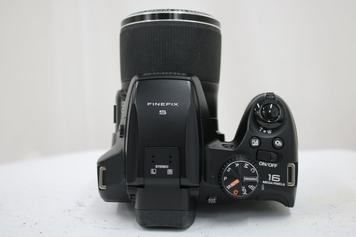 【便利な単三電池で使用可】フジフィルム Fujifilm FINEPIX S9200 50x ブラック コンパクトデジタルカメラ 6