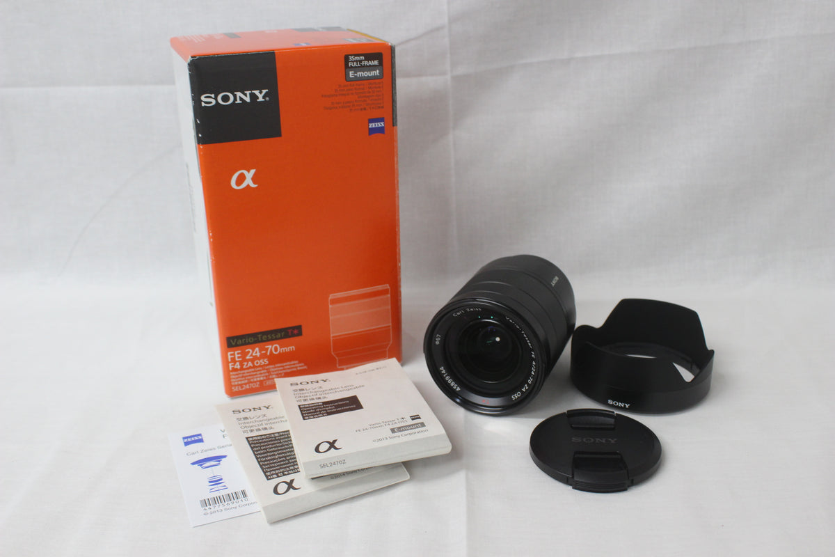 【元箱付き】 ソニー Sony FE 24-70mm F4 ZA OSS レンズ 1