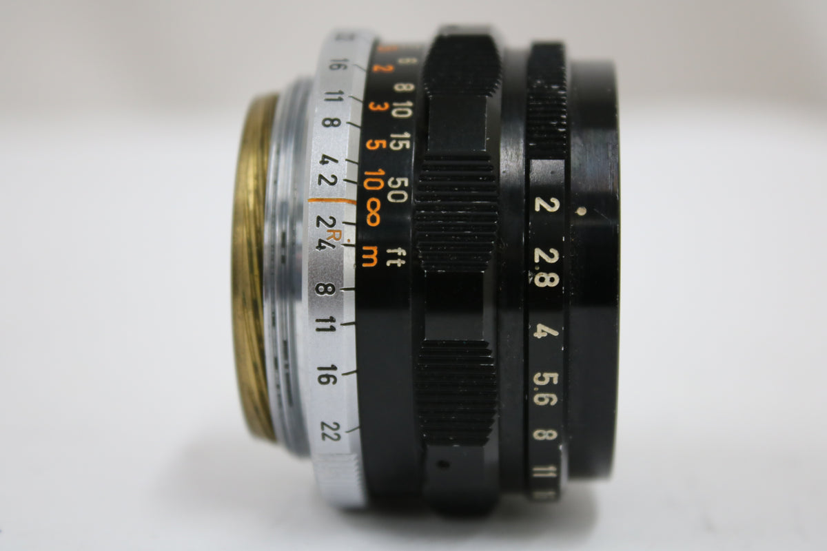 キャノン Canon Lens 35mm F2 ライカLマウントレンズ 6