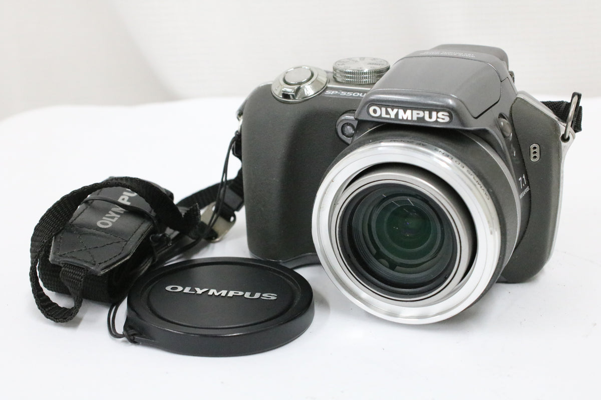 【便利な単三電池で使用可】オリンパス Olympus SP-550OUZ グレー コンパクトデジタルカメラ 1