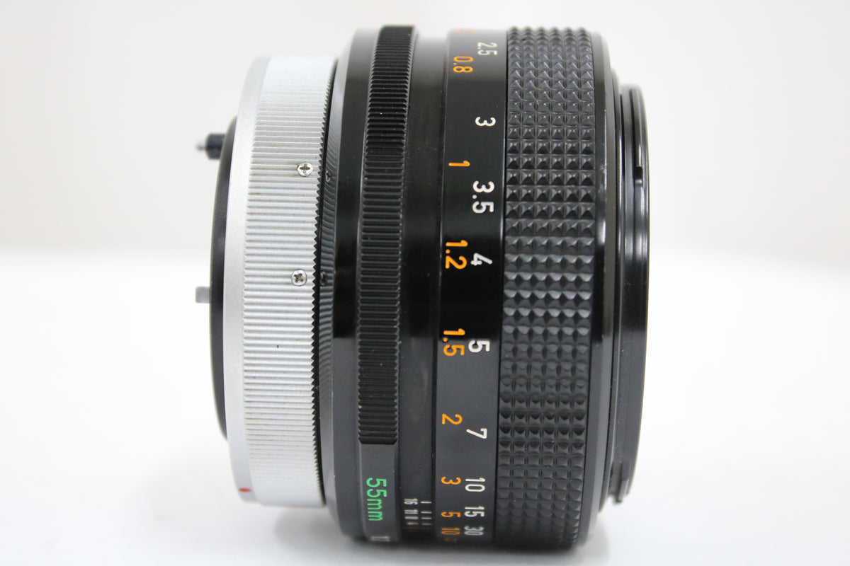 キャノン Canon FD 55mm F1.2 S.S.C レンズ 6