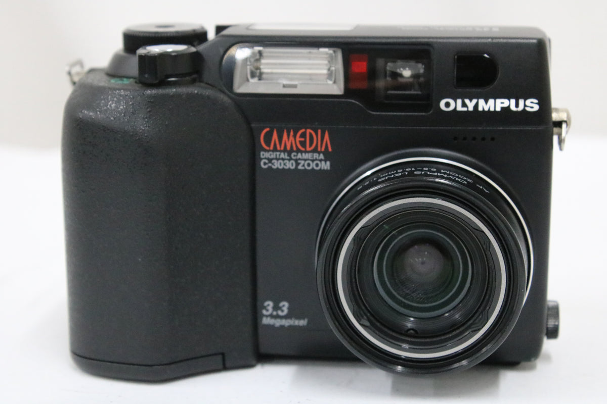 【便利な単三電池で使用可】オリンパス Olympus CAMEDIA C-3030 ブラック コンパクトデジタルカメラ 2
