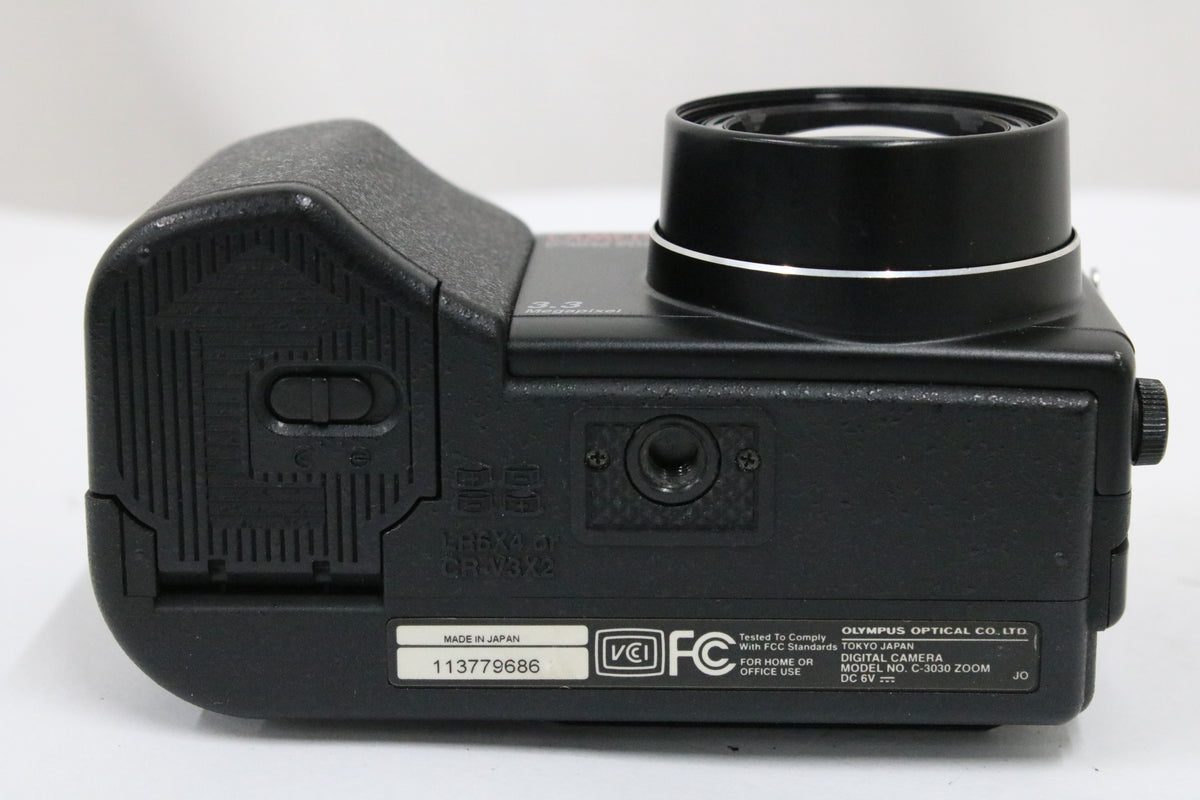 【便利な単三電池で使用可】オリンパス Olympus CAMEDIA C-3030 ブラック コンパクトデジタルカメラ 7