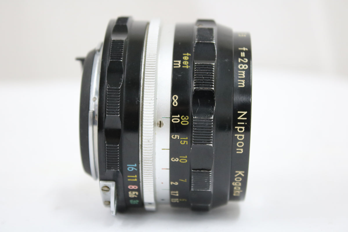 ニコン Nikon Nikkor-H Auto 28mm F3.5 レンズ 5