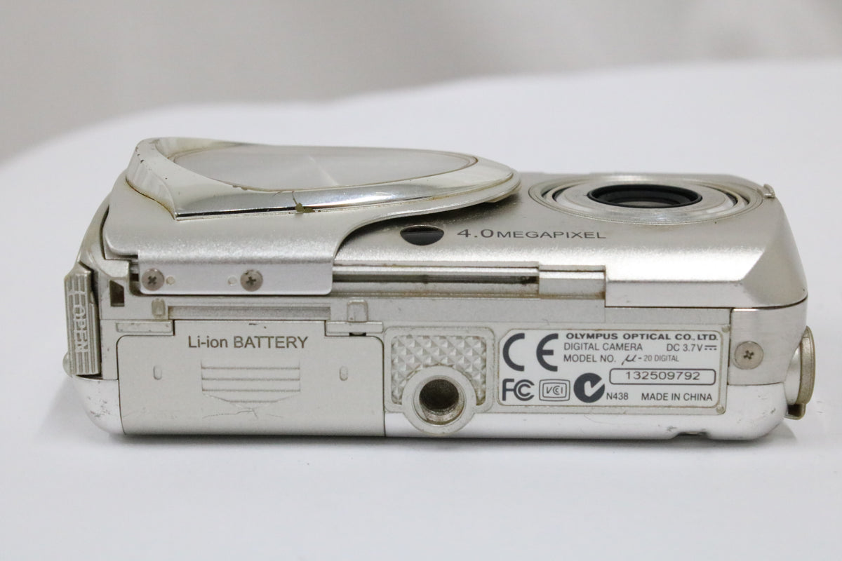 オリンパス Olympus μ mju μ-20DIGITAL バッテリー付き コンパクトデジタルカメラ 7
