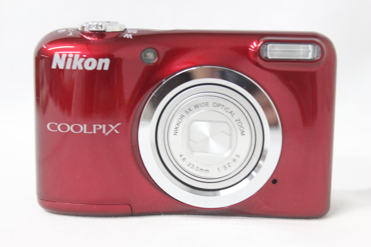 【元箱付き】ニコン Nikon COOLPIX A10 5x レッド コンパクトデジタルカメラ 2