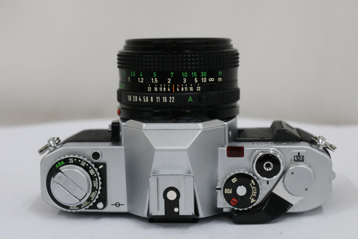 キャノン Canon AV-1 New FD 50mm F1.8 ボディレンズセット 6