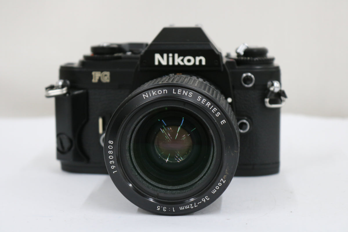 ニコン Nikon FG SERIES E ZOOM 36-72mm F3.5 ボディレンズセット 2