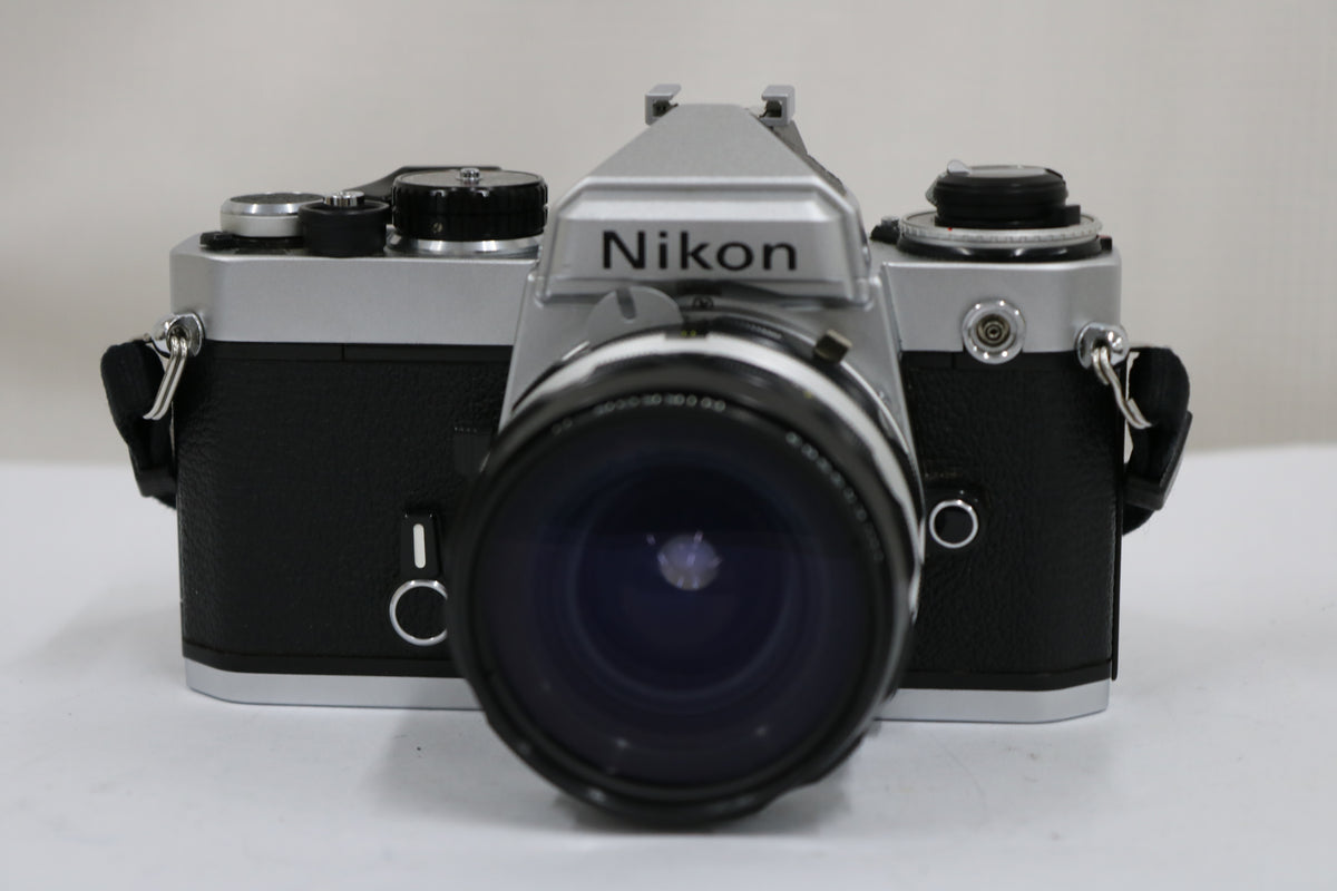 ニコン Nikon FE NIKKOR-H Auto 28mm F3.5 ボディレンズセット 2