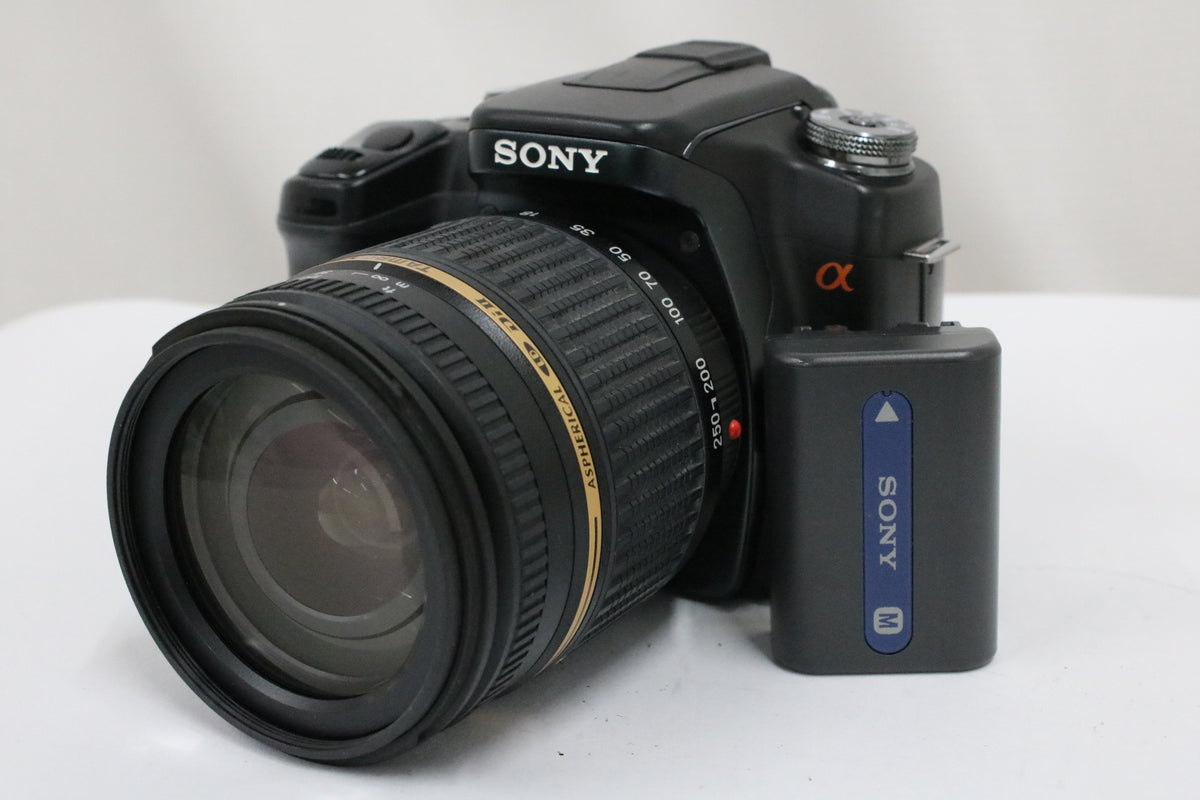 ソニー Sony α100 tamron ASPHERICAL Di II AF 18-250mm F3.5-6.3 MACRO デジタル一眼 1