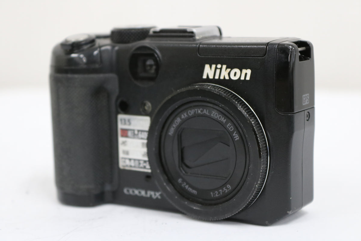 ニコン Nikon COOLPIX P6000 4x ブラック コンパクトデジタルカメラ 1