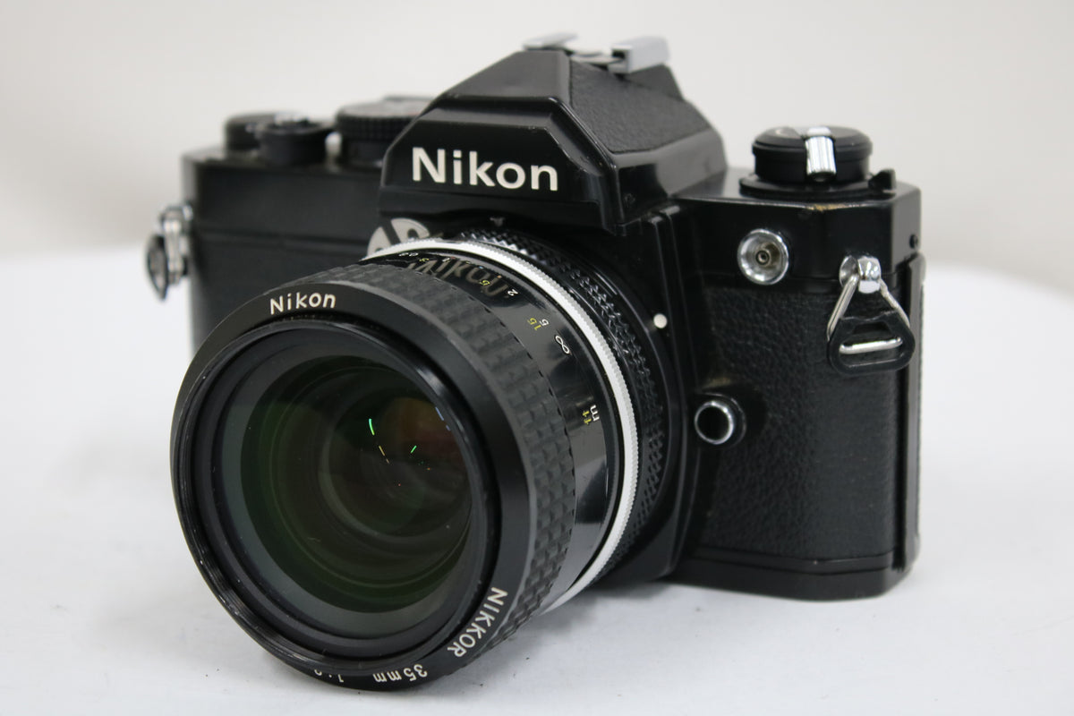 ニコン Nikon FM NIKKOR Ai 35mm F2 ボディレンズセット 1