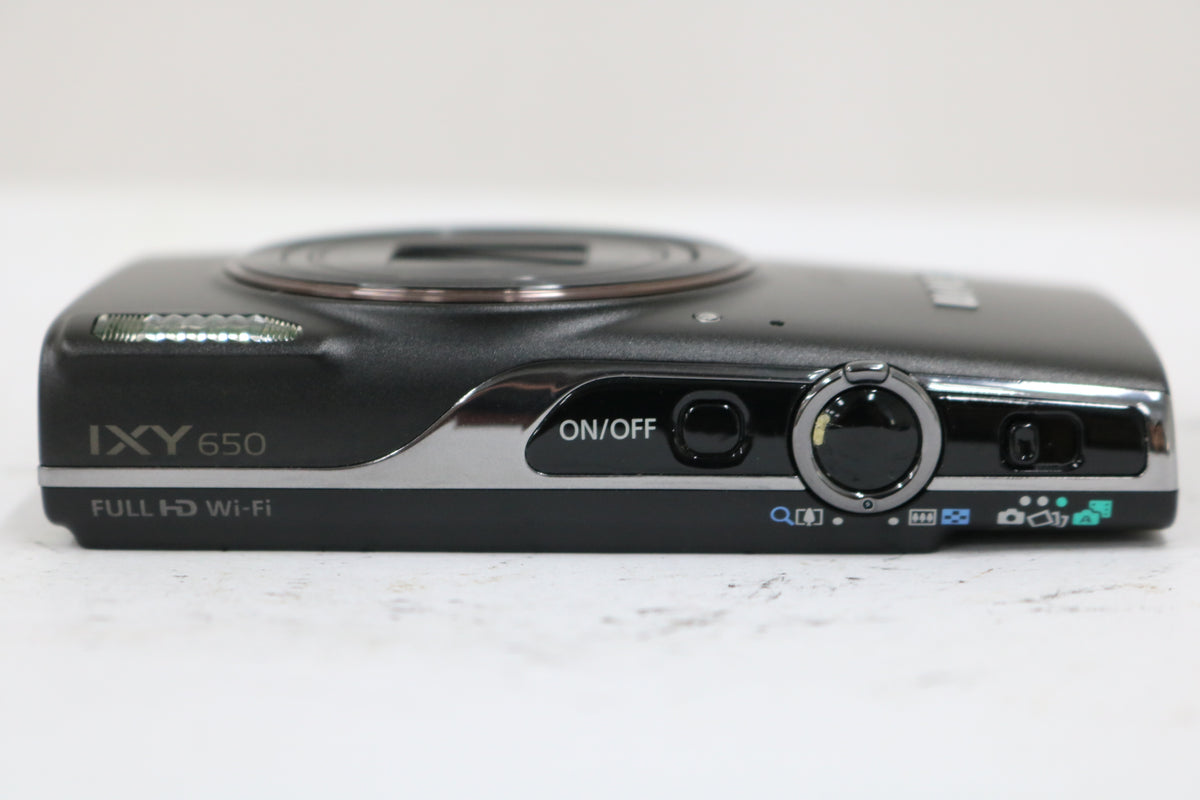 キャノン Canon IXY 650 12x ブラック バッテリー付き コンパクトデジタルカメラ 6