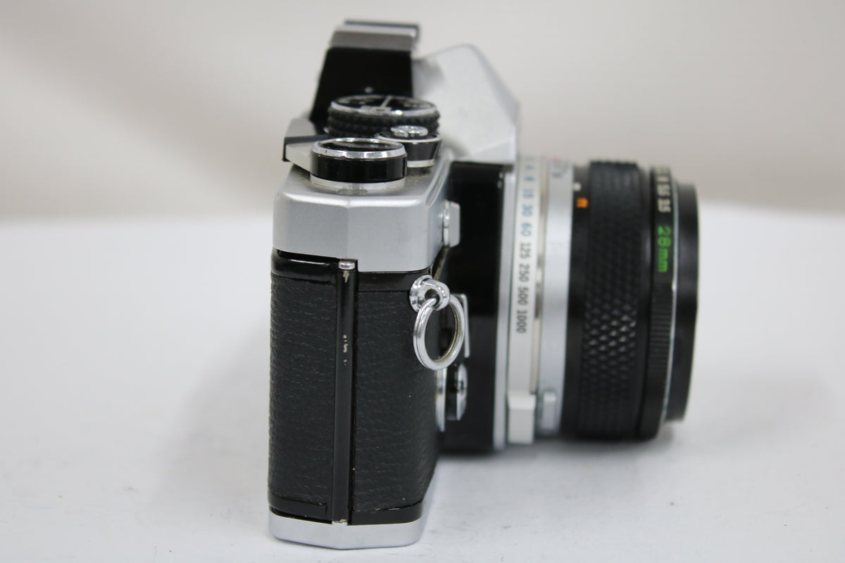 オリンパス Olympus OM-2 G.ZUIKO AUTO-W 28mm F3.5 ボディレンズセット 5