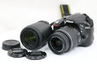 【シャッター117回】ニコン Nikon D3300 AF-S DX NIKKOR 18-55mm 55-200mm デジタル一眼 1