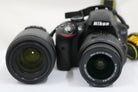 【シャッター117回】ニコン Nikon D3300 AF-S DX NIKKOR 18-55mm 55-200mm デジタル一眼 2