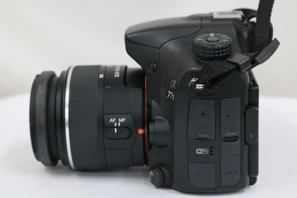 【シャッター69131】ソニー Sony α77 II DT 18-55mm F3.5-5.6 SAM デジタル一眼 3