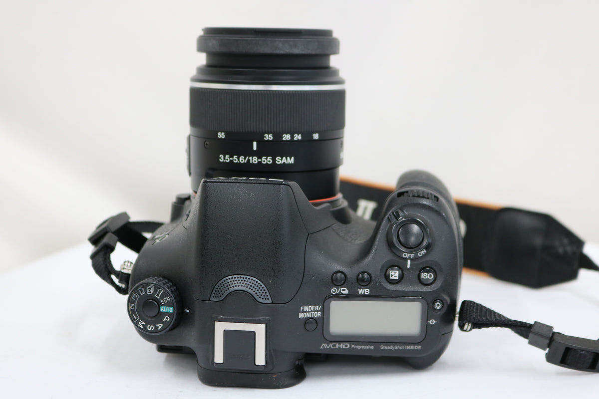【シャッター69131】ソニー Sony α77 II DT 18-55mm F3.5-5.6 SAM デジタル一眼 6
