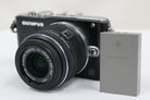 【シャッター367回】オリンパス Olympus PEN Lite E-PL3 ブラック 14-42mm F3.5-5.6 II R ミラーレス一眼 1