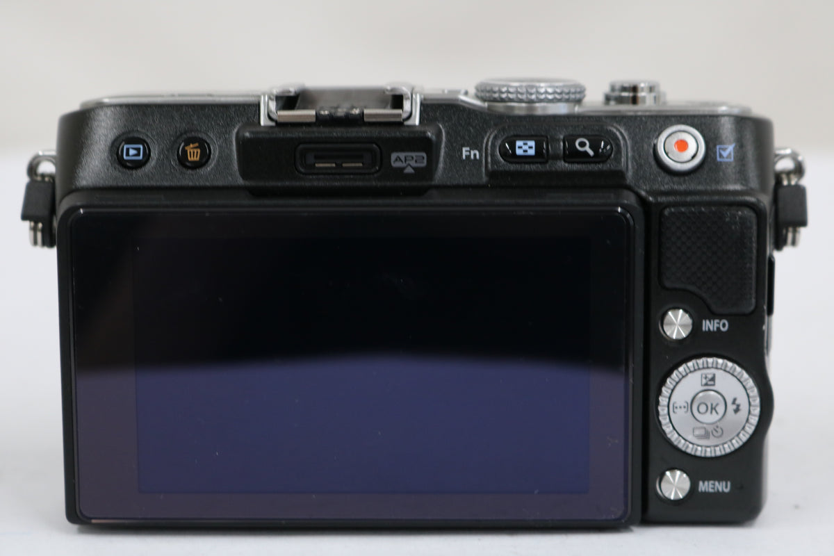 【シャッター367回】オリンパス Olympus PEN Lite E-PL3 ブラック 14-42mm F3.5-5.6 II R ミラーレス一眼 4
