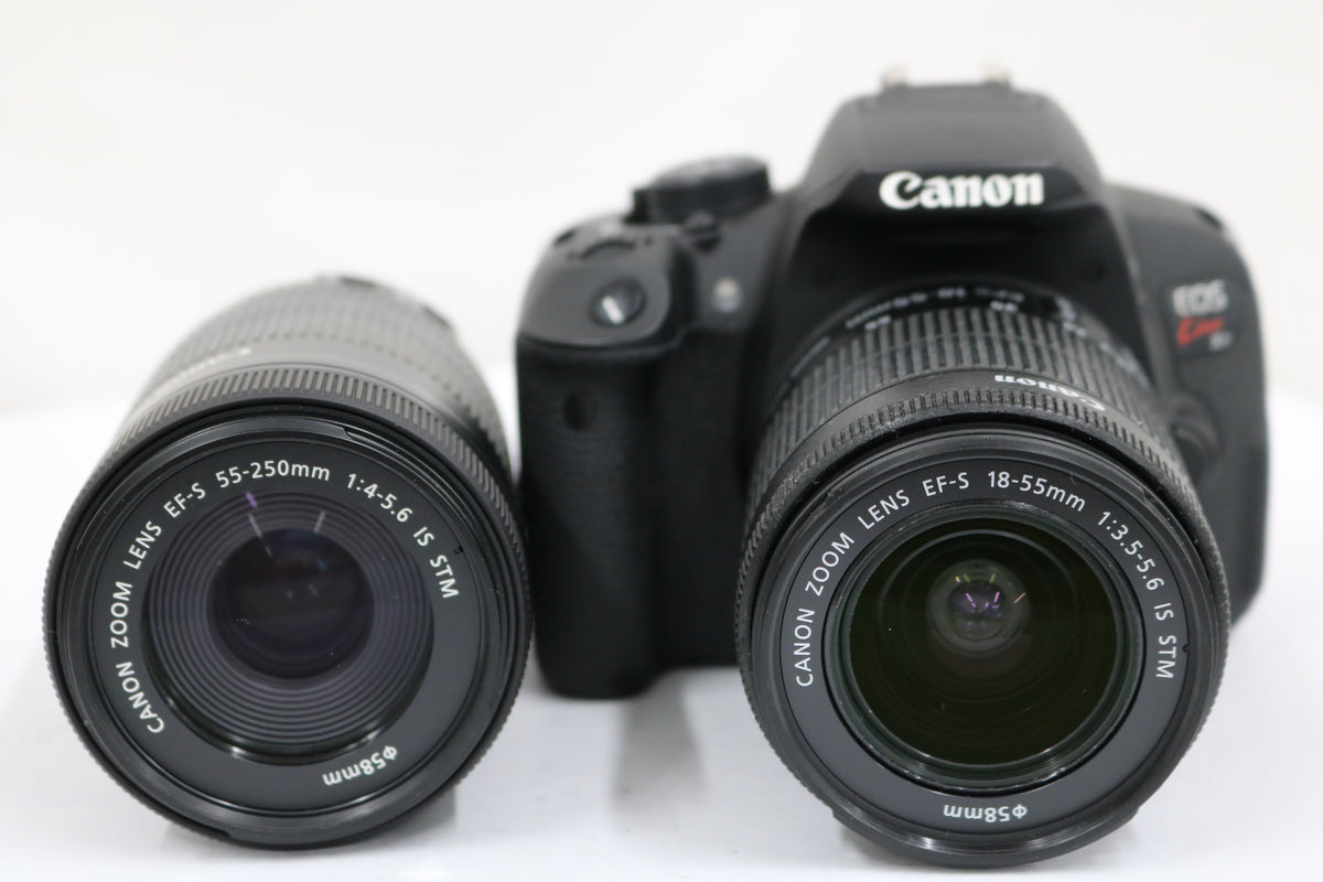 【シャッター6709回】キャノン Canon EOS Kiss X7i EF-S 18-55mm F55-250mm デジタル一眼 2