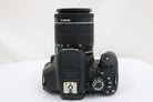 【シャッター6709回】キャノン Canon EOS Kiss X7i EF-S 18-55mm F55-250mm デジタル一眼 6