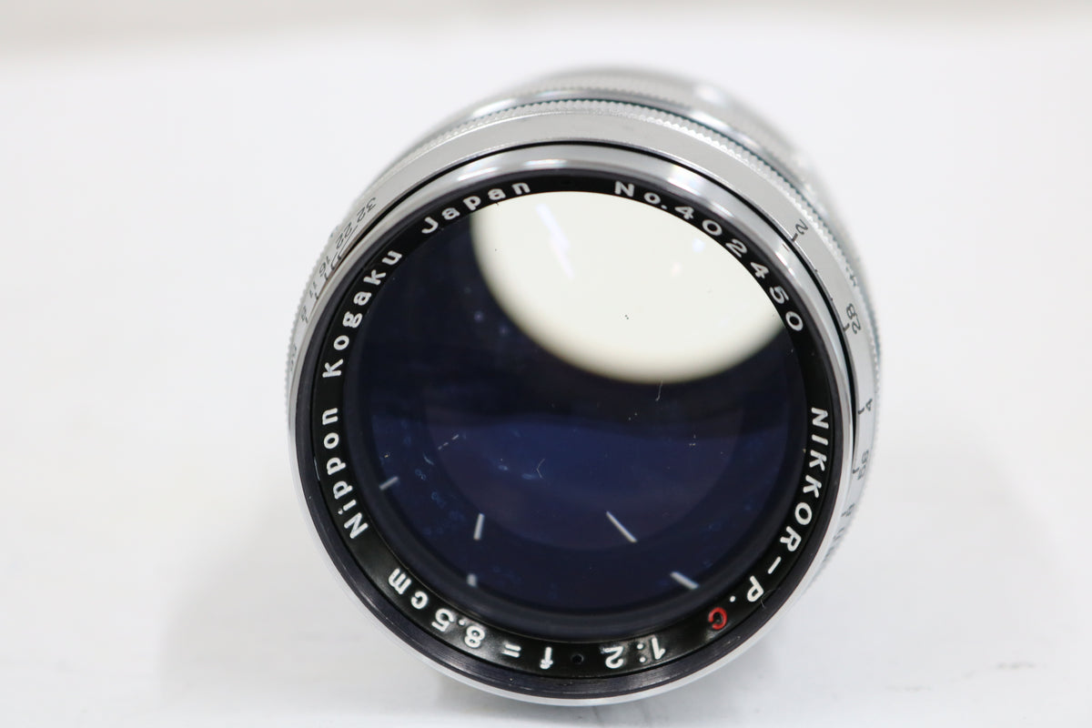 ニコン Nikon Nikkor-P・C 8.5cm F2 ライカLマウントレンズ 2