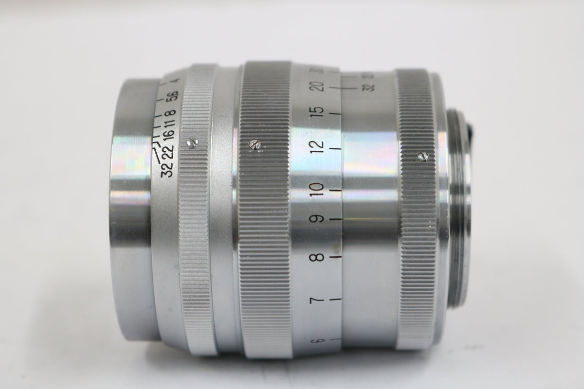 ニコン Nikon Nikkor-P・C 8.5cm F2 ライカLマウントレンズ 4