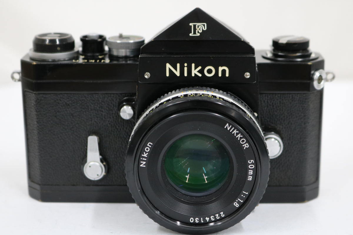 ニコン Nikon F アイレベル ブラック + 50mm F1.8 パンケーキ 2