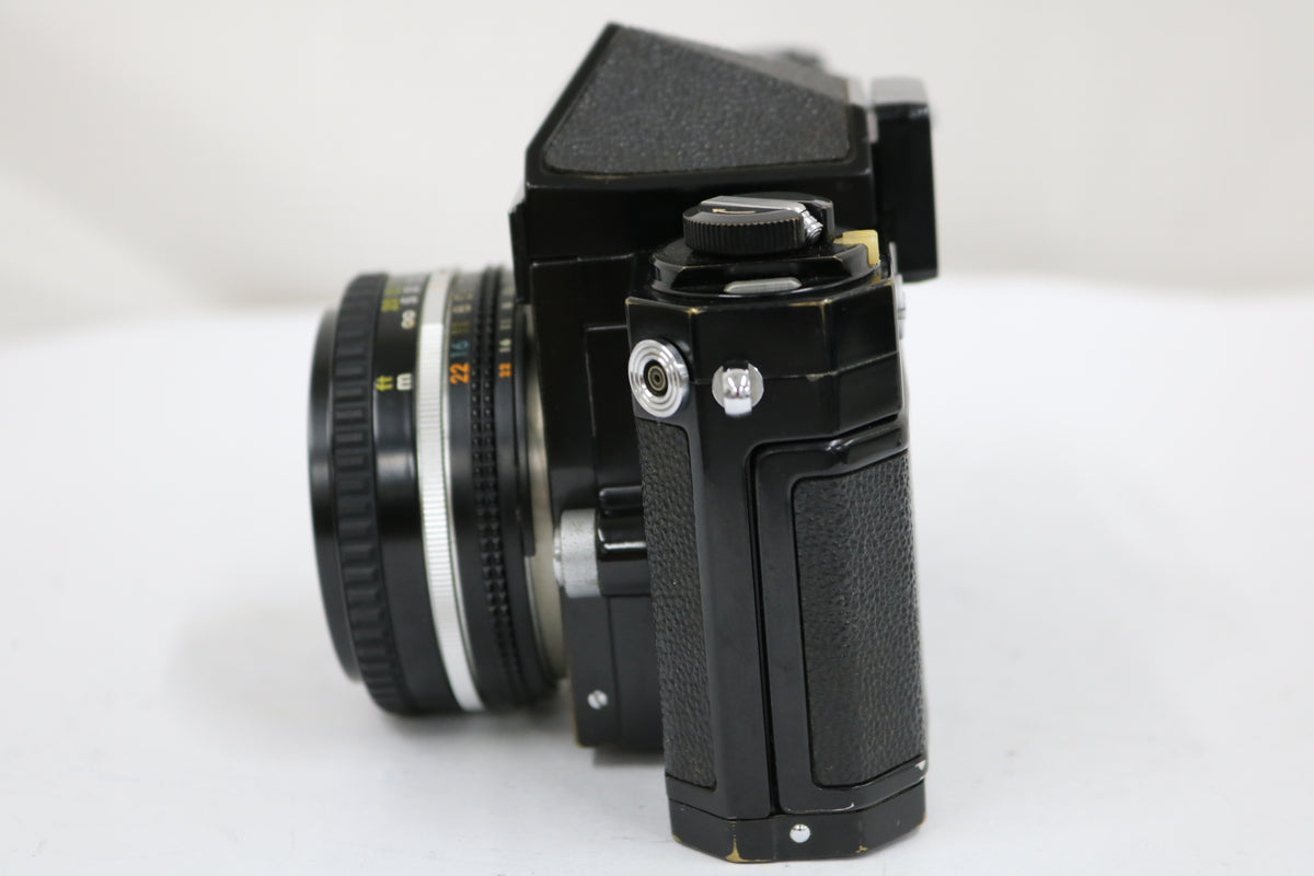 ニコン Nikon F アイレベル ブラック + 50mm F1.8 パンケーキ 3