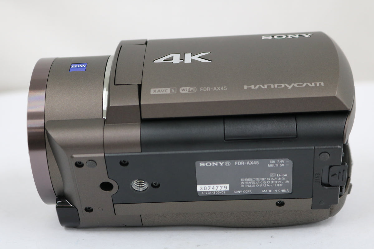 ソニー Sony FDR-AX45 ブラウン デジタルビデオカメラ 7