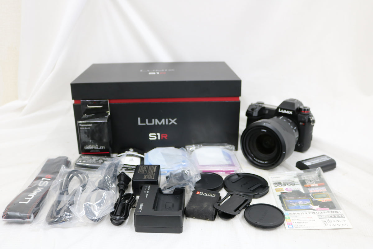 【シャッター回数1878回】 Lumix ルミックス S1R + 24-105mm F4 S ミラーレス一眼 1