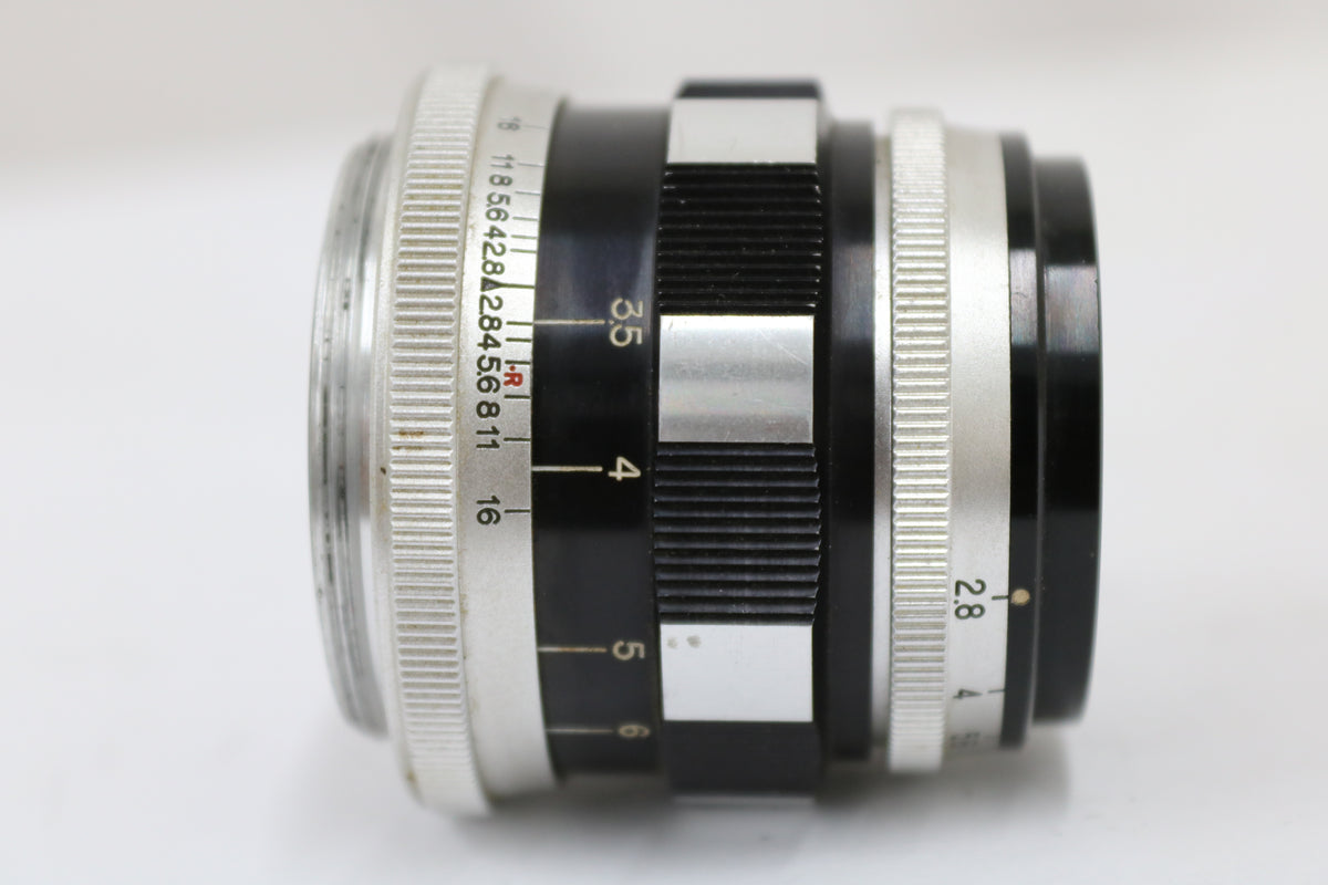 キャノン Canon Lens 50mm F2.8 ゼブラ レンズ 3