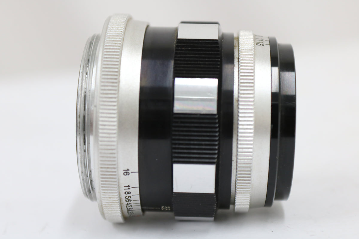 キャノン Canon Lens 50mm F2.8 ゼブラ レンズ 6
