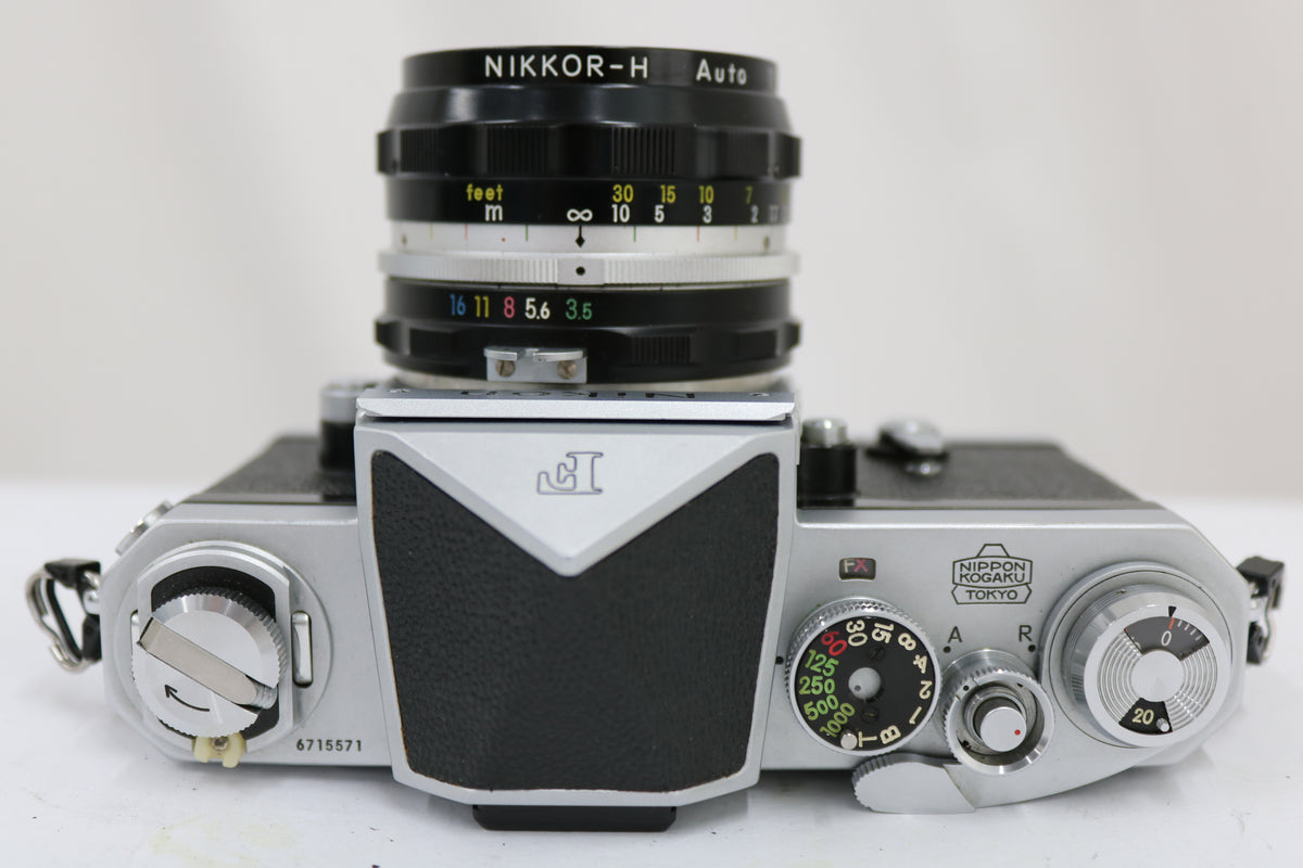 【前期型】 ニコン Nikon F アイレベル + Nikkor-H Auto 28mm F3.5 6
