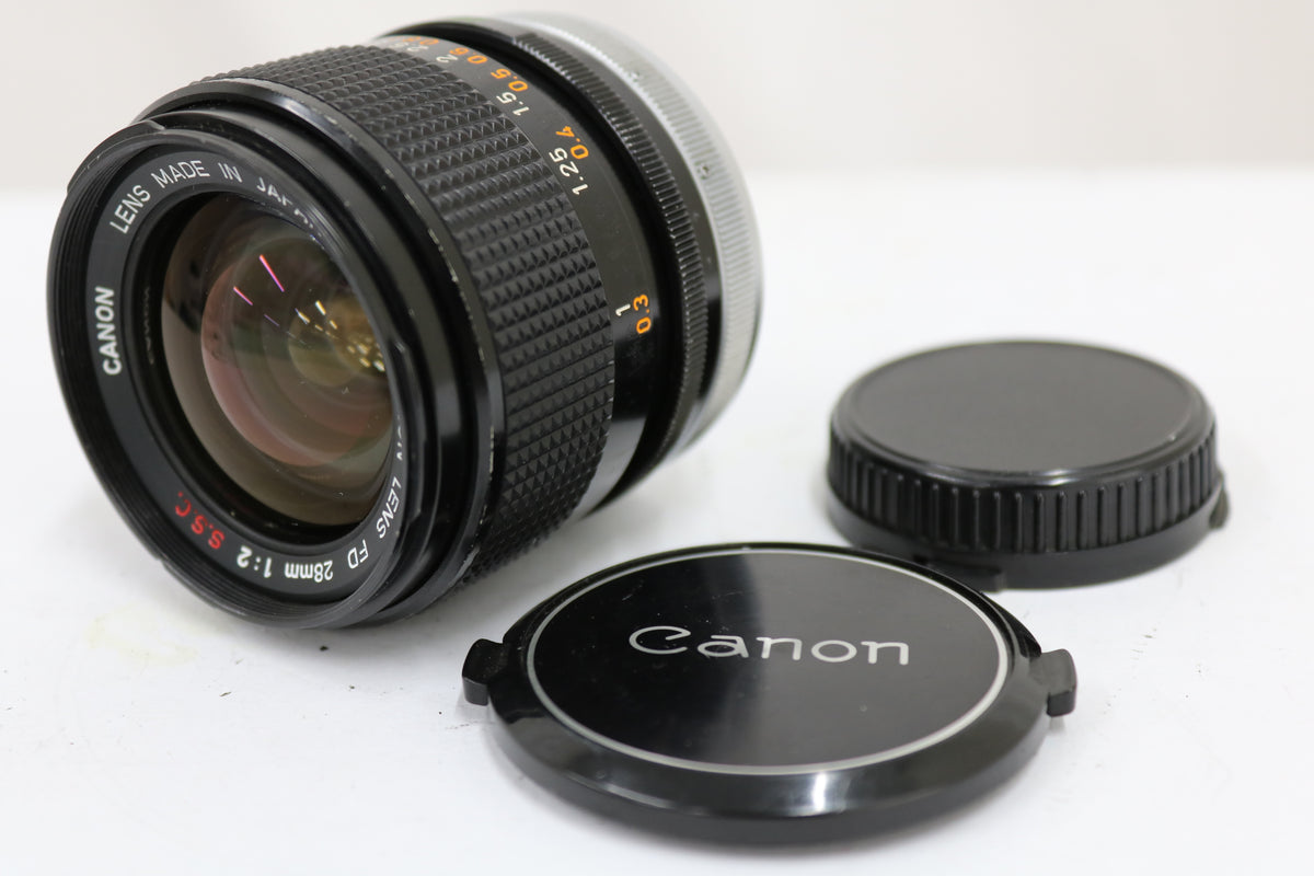 キャノン Canon FD 28mm F2 S.S.C レンズ 1