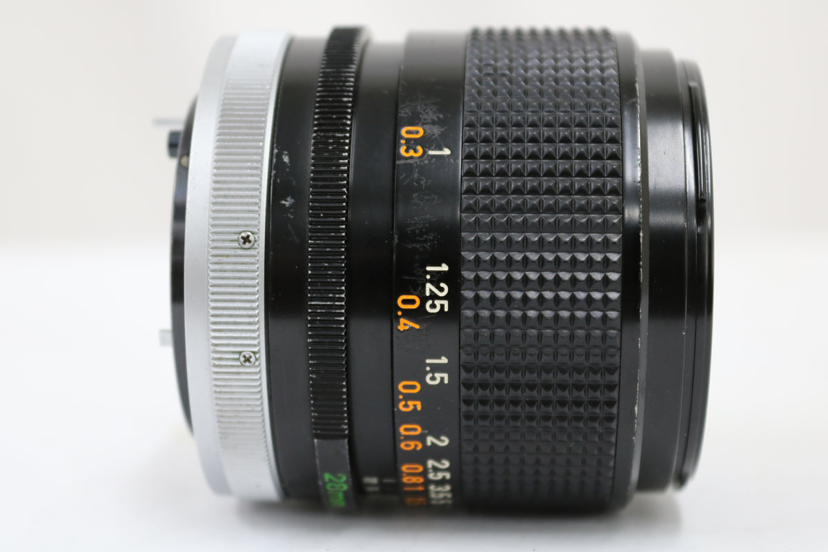 キャノン Canon FD 28mm F2 S.S.C レンズ 6