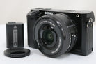 【シャッター2201回】ソニー Sony α6000 ブラック E PZ 16-50mm F3.5-5.6 OSS ミラーレス一眼 1