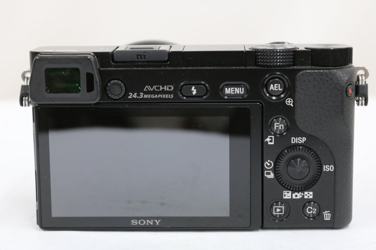 【シャッター2201回】ソニー Sony α6000 ブラック E PZ 16-50mm F3.5-5.6 OSS ミラーレス一眼 4