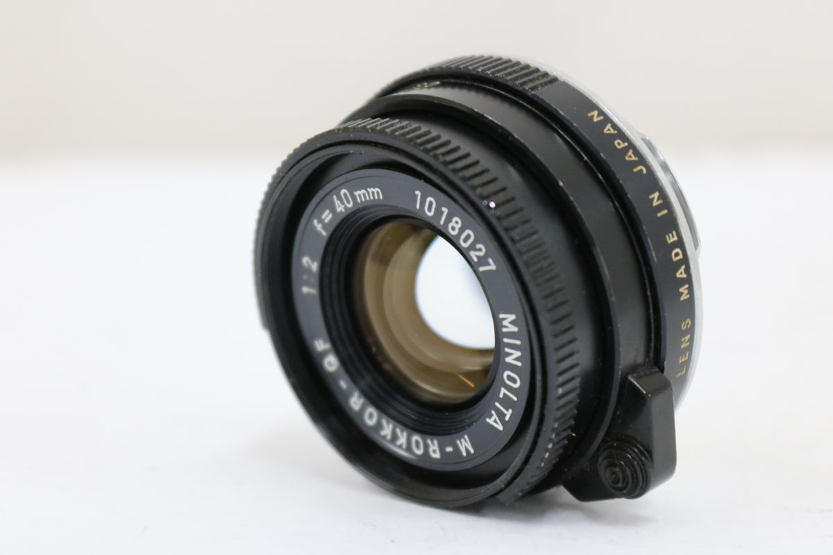 ミノルタ Minolta M-Rokkor-QF 40mm F2 ライカMマウントレンズ 1