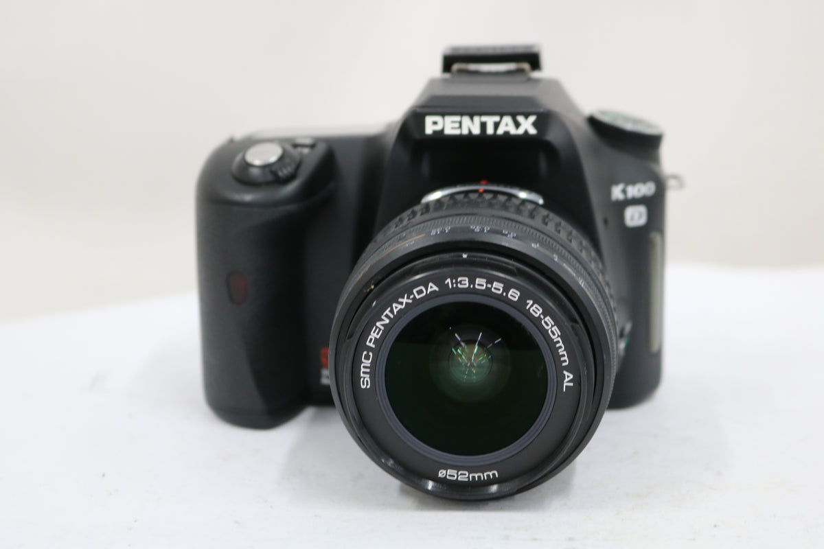 【シャッター247回】ペンタックス Pentax K100 D DA 18-55mm F3.5-5.6 AL デジタル一眼 2