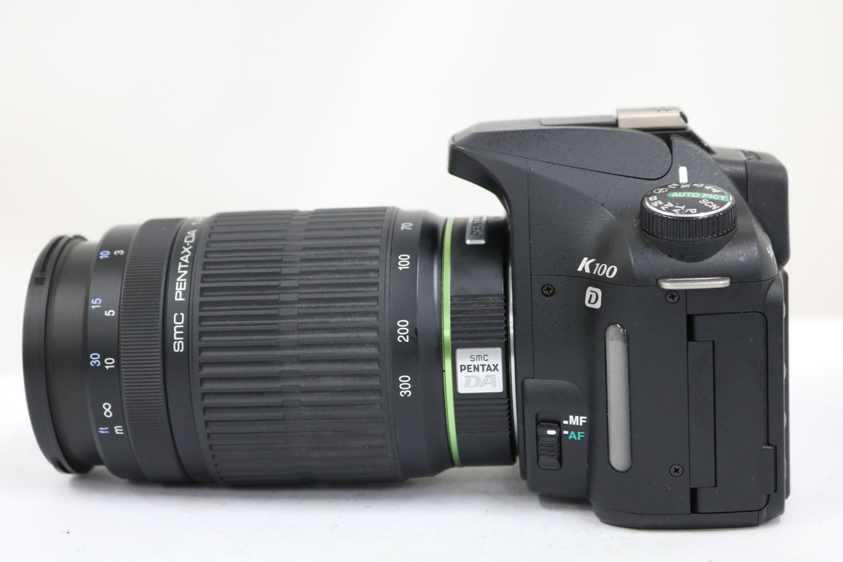 【シャッター1368回】ペンタックス Pentax K100 D DA 55-300mm F4-5.8 ED デジタル一眼 5